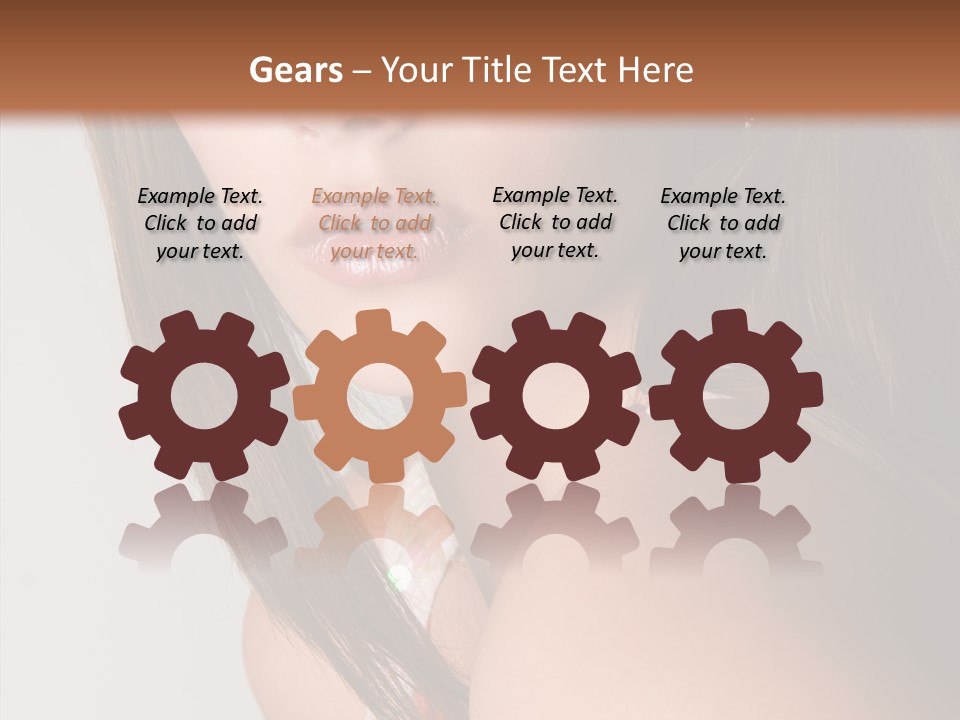 Face Smooth Beauty PowerPoint Template