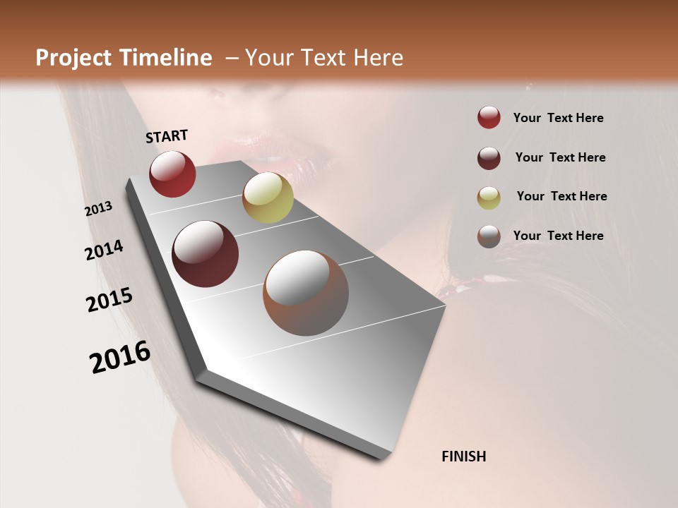 Face Smooth Beauty PowerPoint Template
