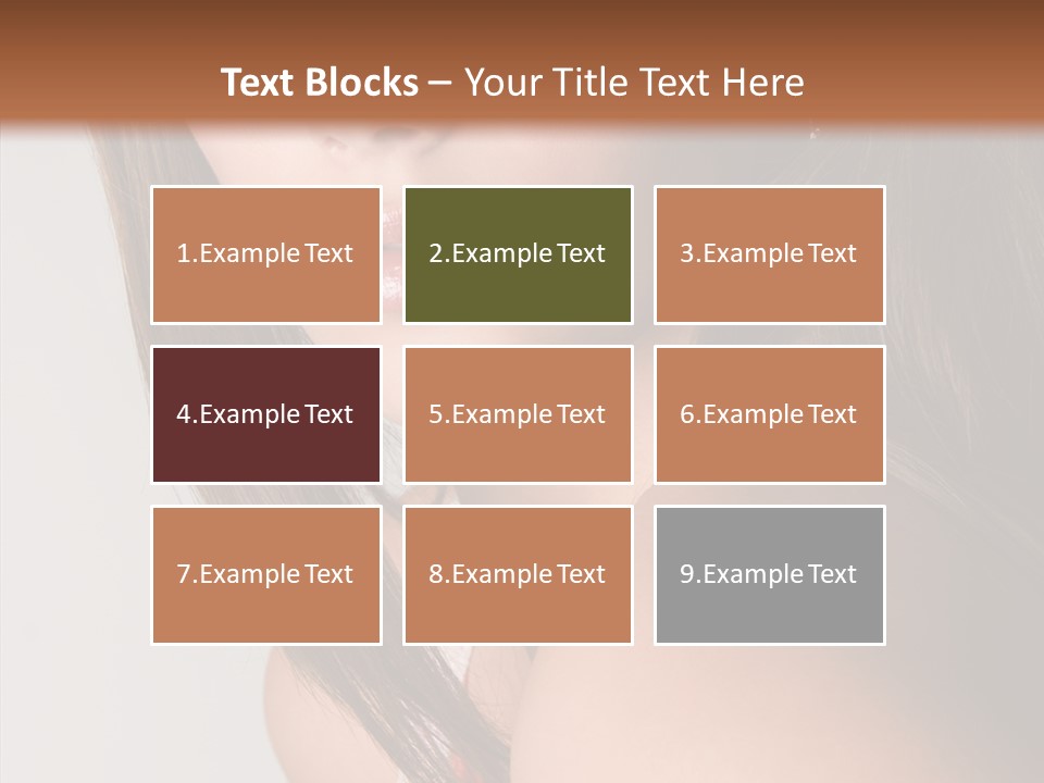 Face Smooth Beauty PowerPoint Template
