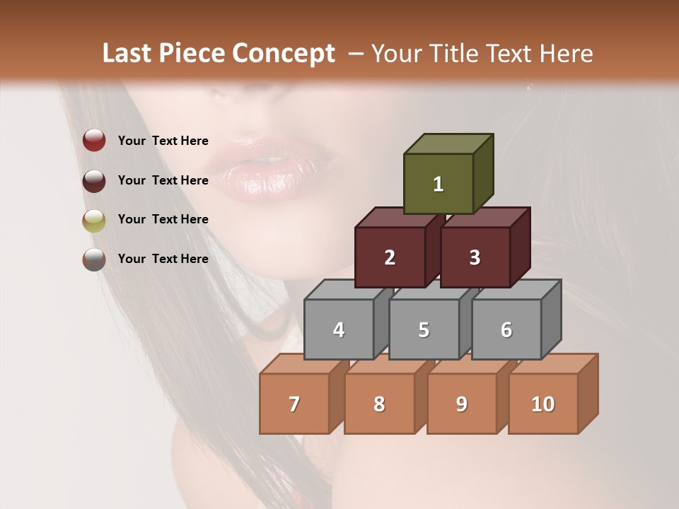 Face Smooth Beauty PowerPoint Template