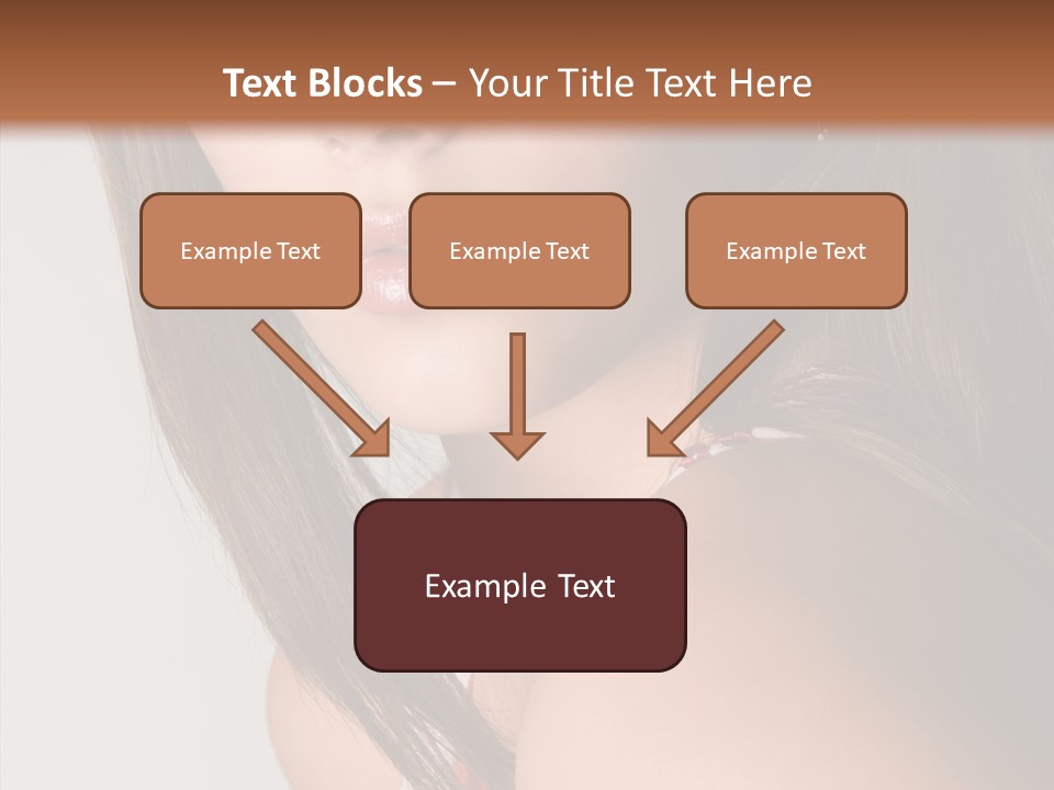 Face Smooth Beauty PowerPoint Template