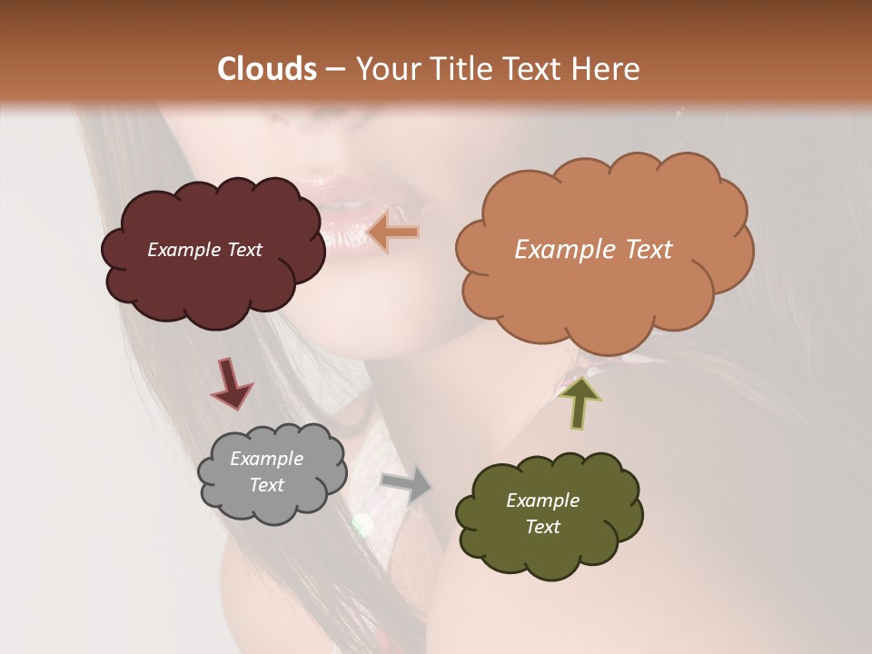 Face Smooth Beauty PowerPoint Template
