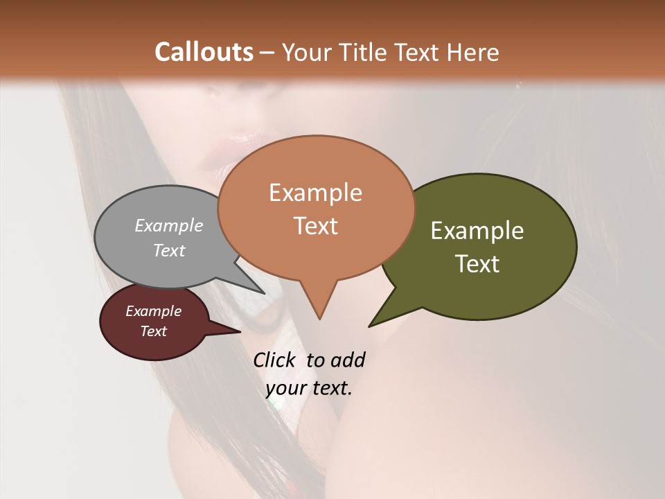 Face Smooth Beauty PowerPoint Template