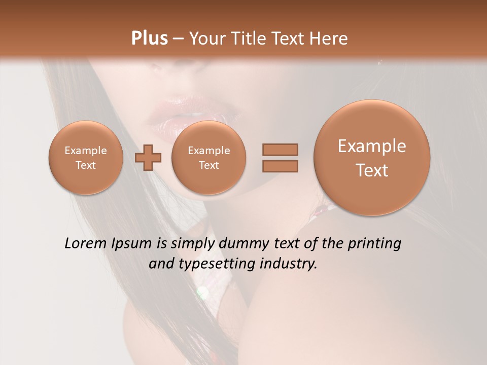 Face Smooth Beauty PowerPoint Template