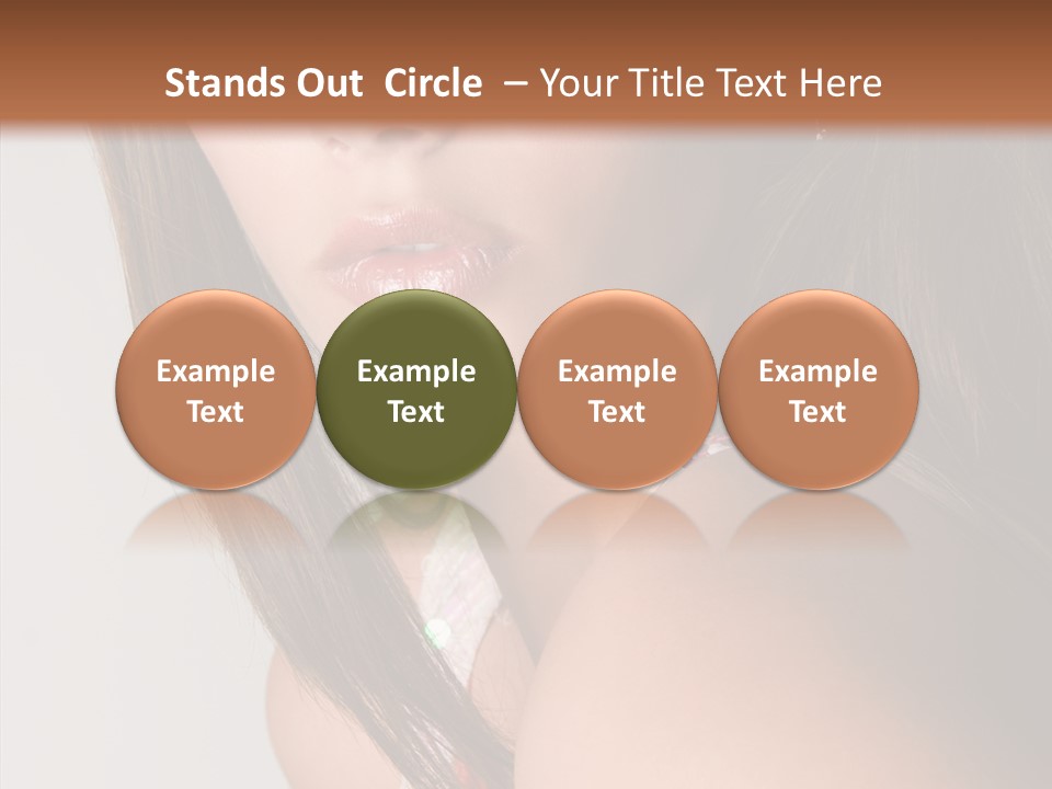 Face Smooth Beauty PowerPoint Template