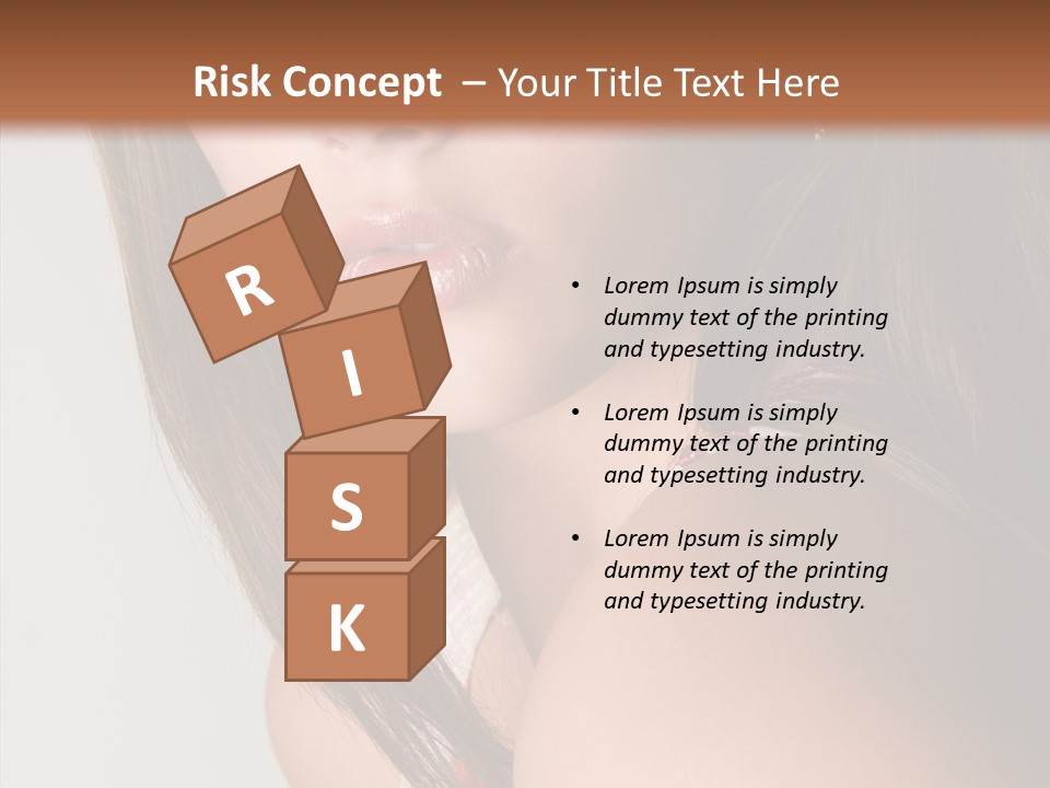 Face Smooth Beauty PowerPoint Template