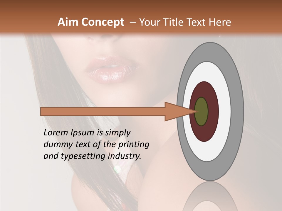 Face Smooth Beauty PowerPoint Template