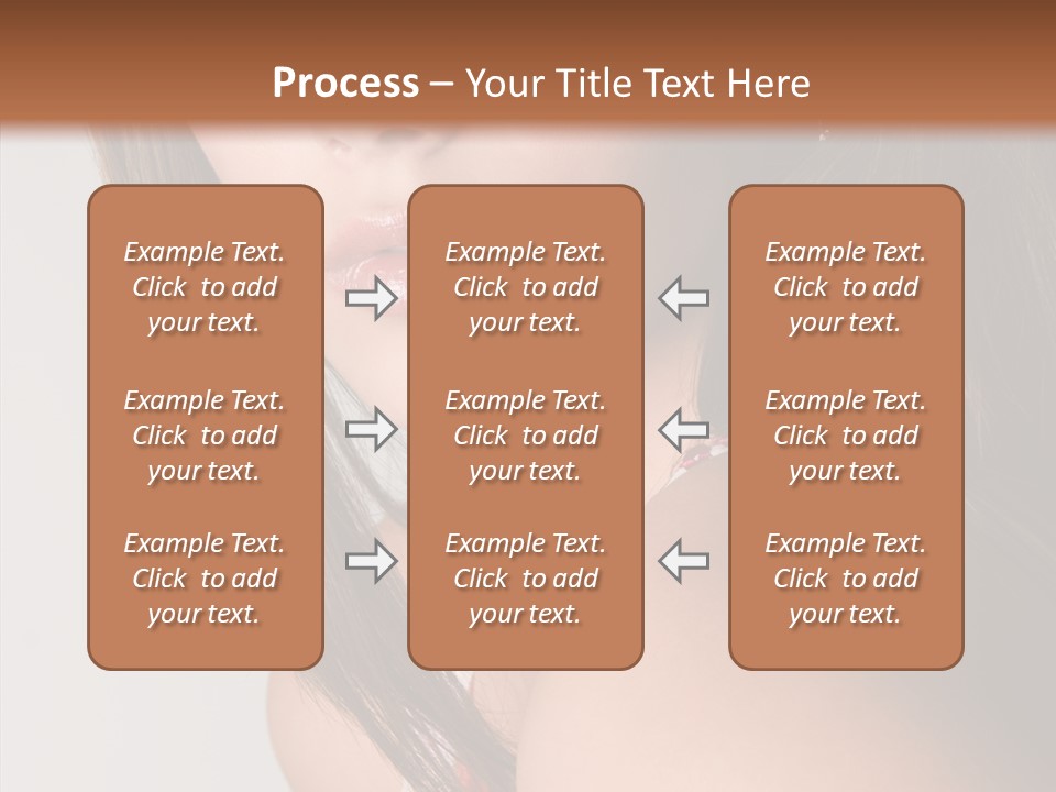 Face Smooth Beauty PowerPoint Template