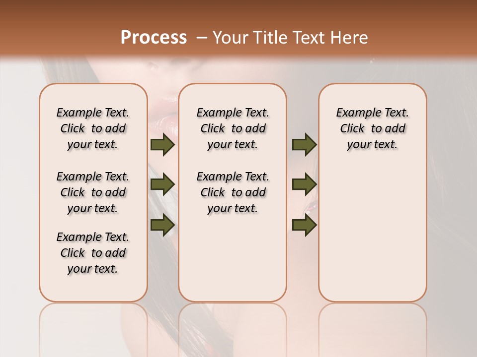 Face Smooth Beauty PowerPoint Template
