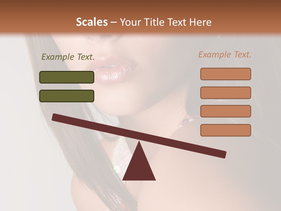 Face Smooth Beauty PowerPoint Template