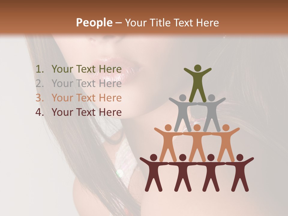 Face Smooth Beauty PowerPoint Template