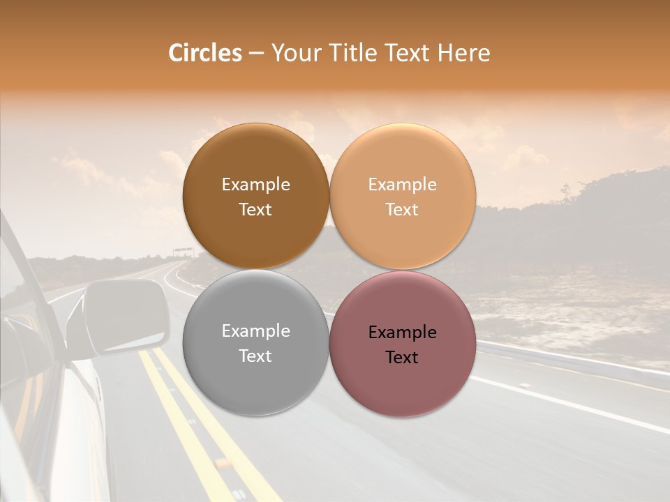 Background Cloud Rural PowerPoint Template