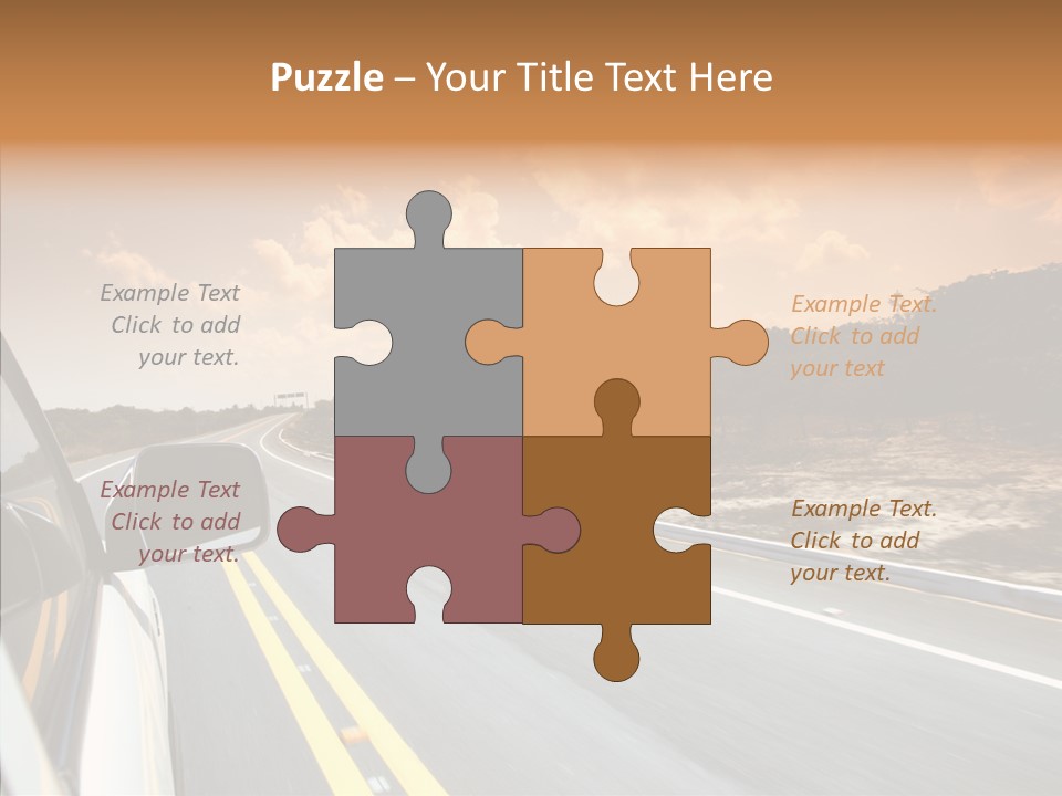 Background Cloud Rural PowerPoint Template