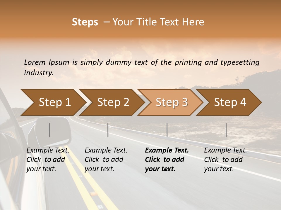 Background Cloud Rural PowerPoint Template