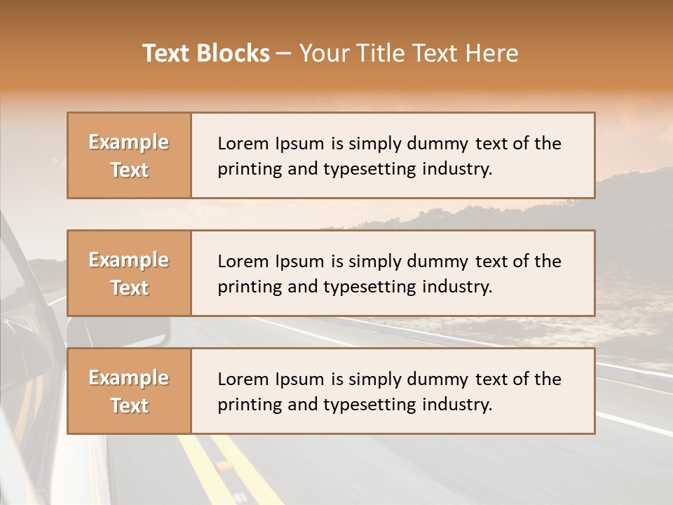 Background Cloud Rural PowerPoint Template