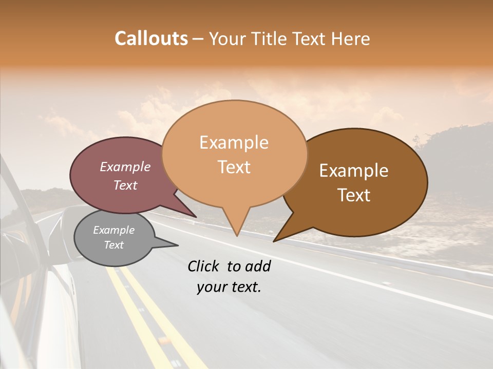 Background Cloud Rural PowerPoint Template
