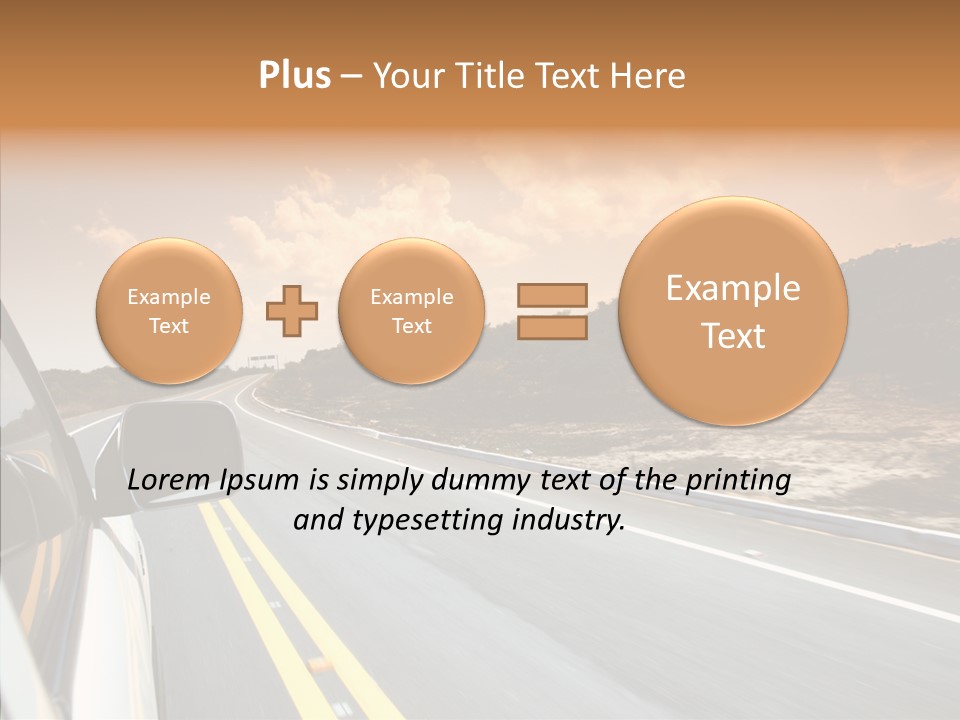 Background Cloud Rural PowerPoint Template