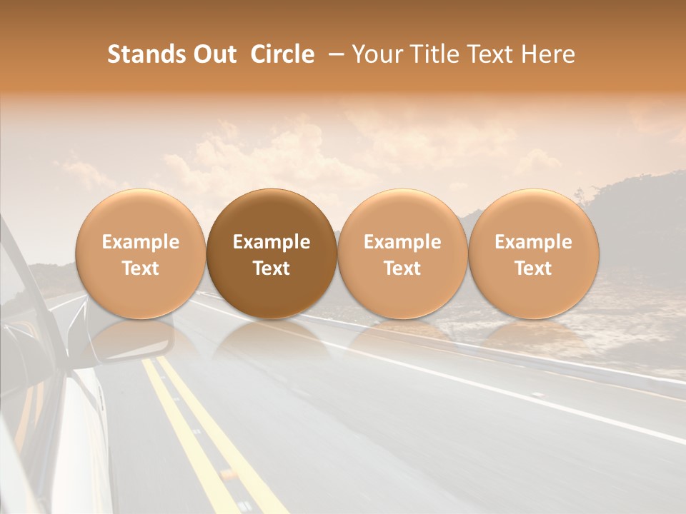 Background Cloud Rural PowerPoint Template