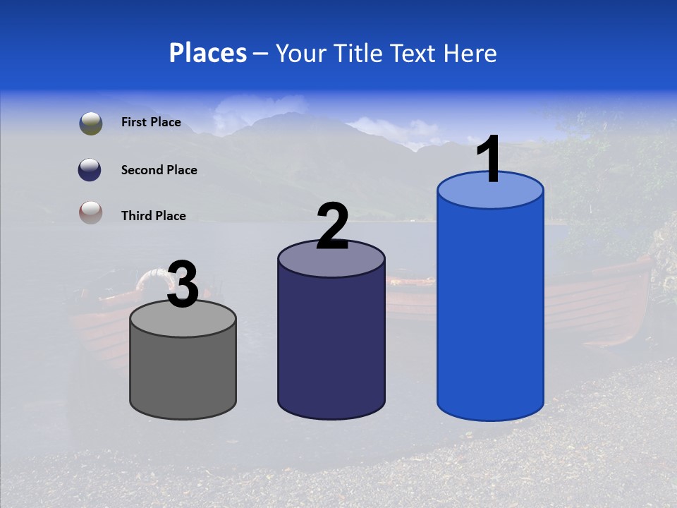 Landscape Lake England PowerPoint Template