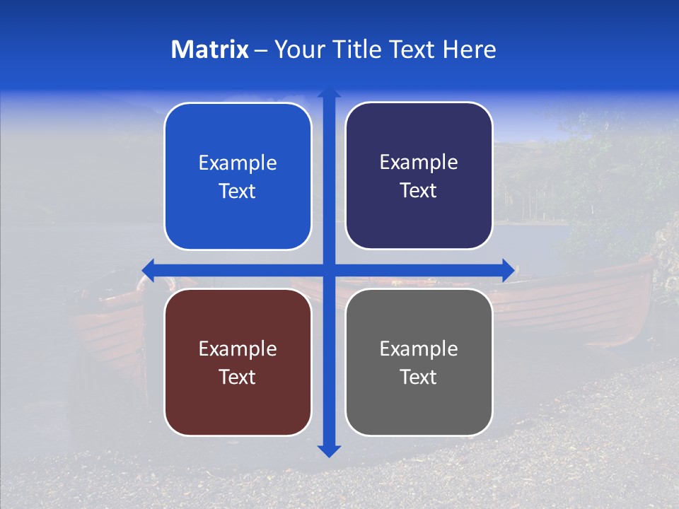 Landscape Lake England PowerPoint Template