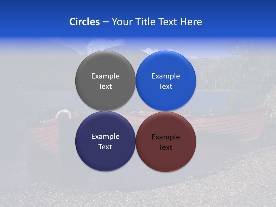 Landscape Lake England PowerPoint Template