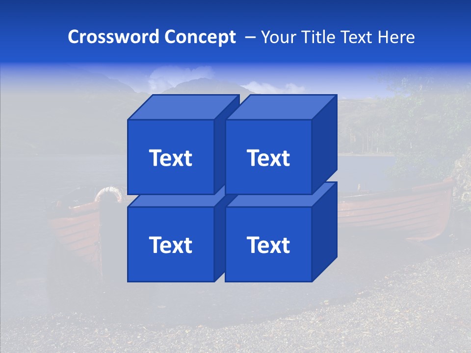 Landscape Lake England PowerPoint Template