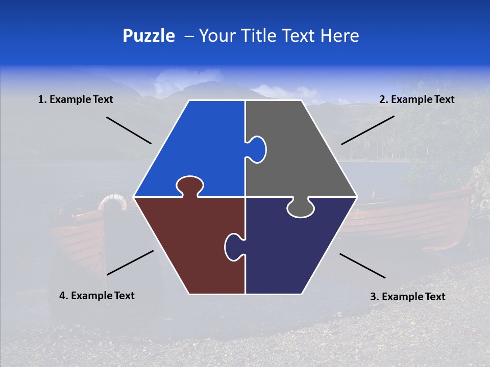 Landscape Lake England PowerPoint Template