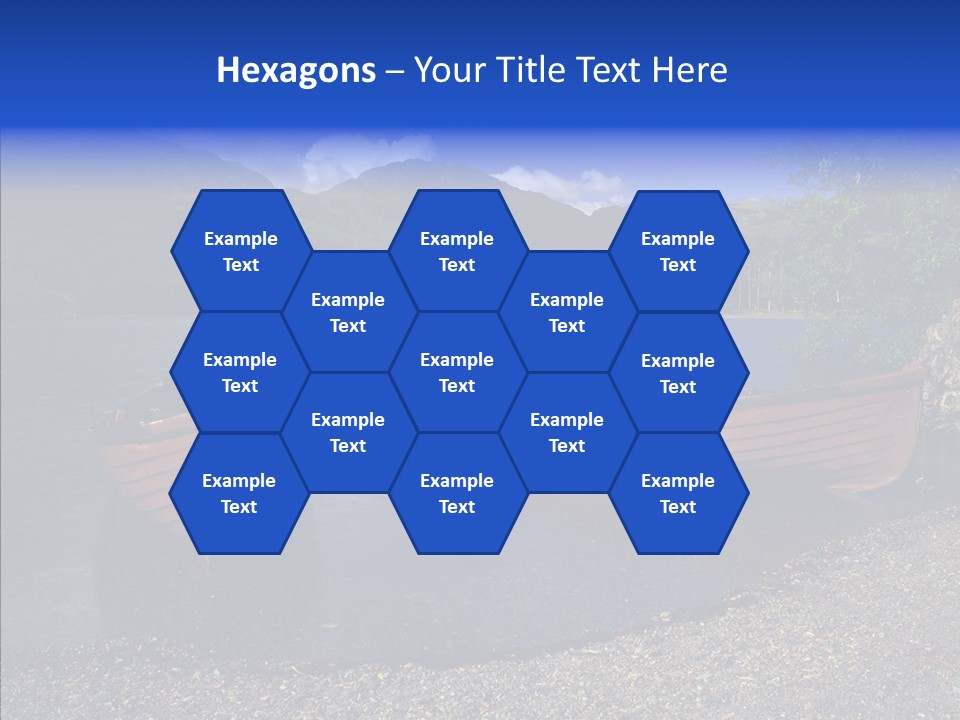 Landscape Lake England PowerPoint Template