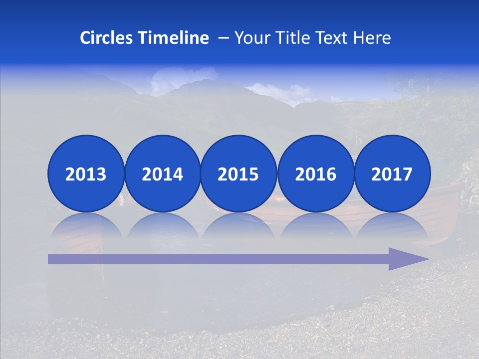 Landscape Lake England PowerPoint Template