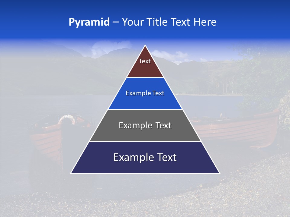 Landscape Lake England PowerPoint Template