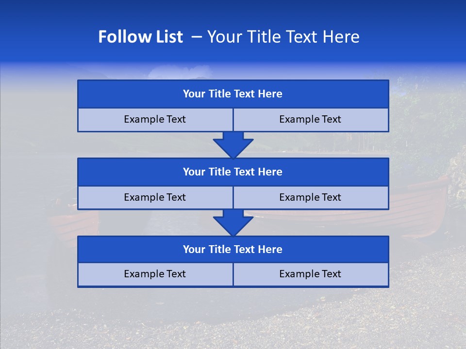 Landscape Lake England PowerPoint Template