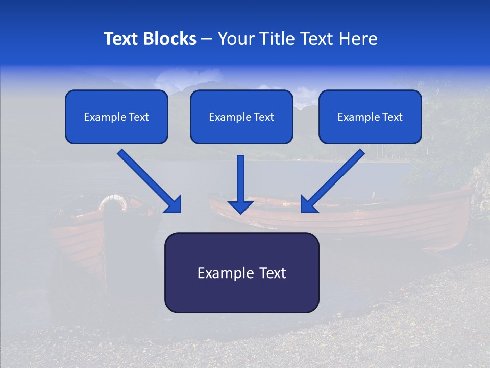 Landscape Lake England PowerPoint Template