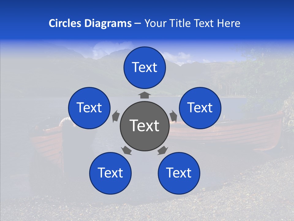 Landscape Lake England PowerPoint Template