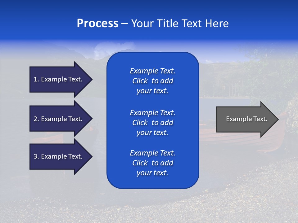 Landscape Lake England PowerPoint Template
