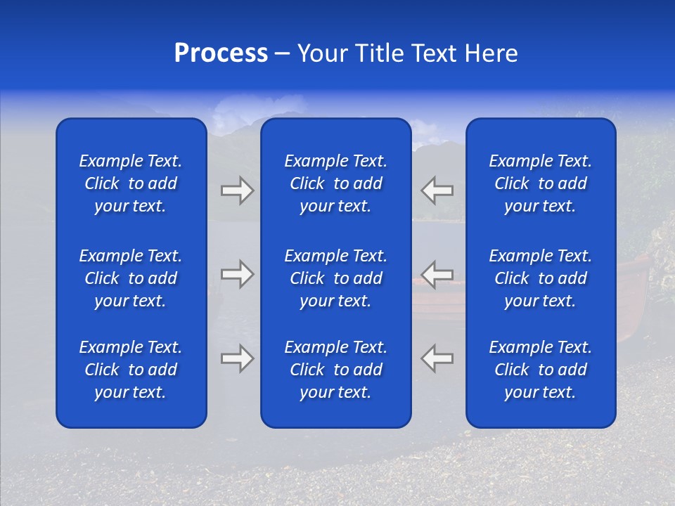 Landscape Lake England PowerPoint Template