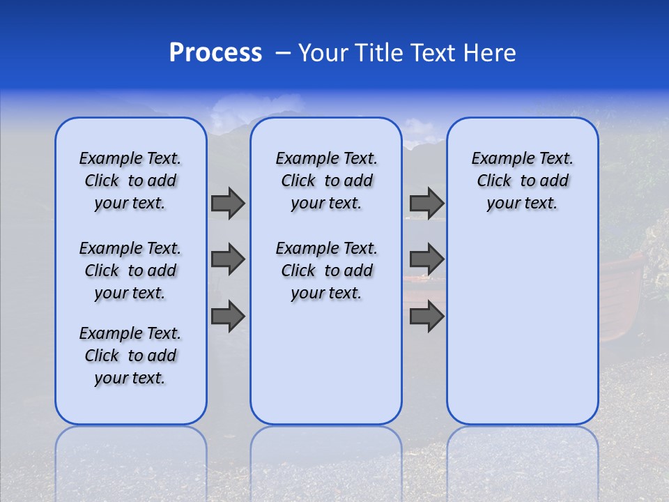 Landscape Lake England PowerPoint Template