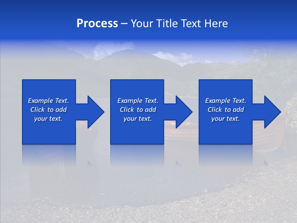 Landscape Lake England PowerPoint Template