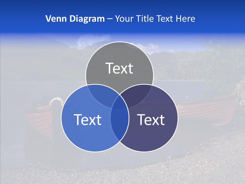 Landscape Lake England PowerPoint Template