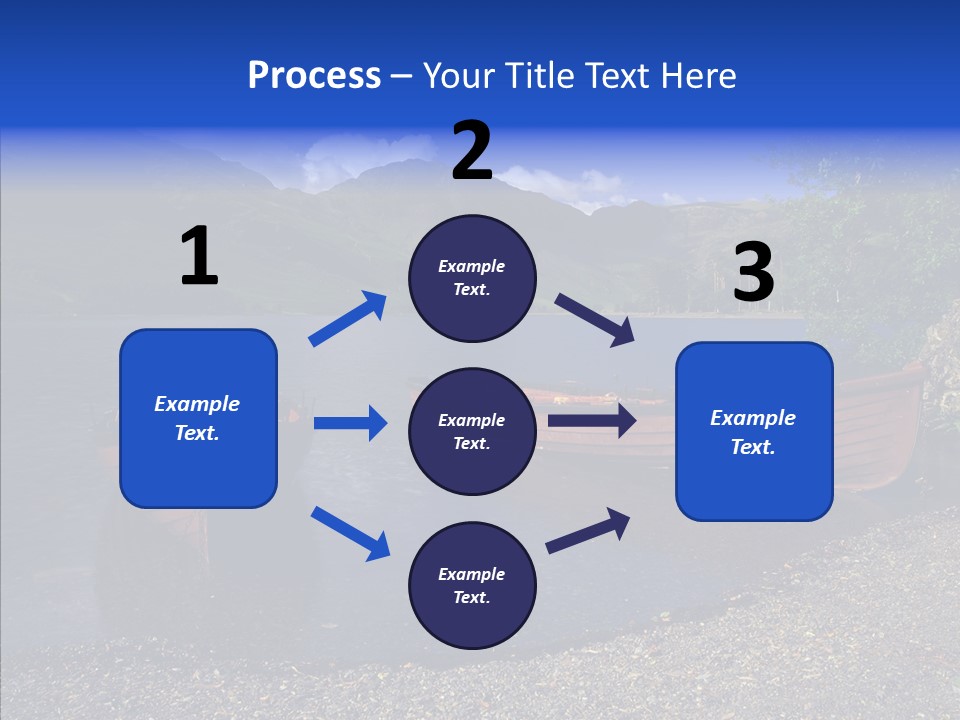 Landscape Lake England PowerPoint Template