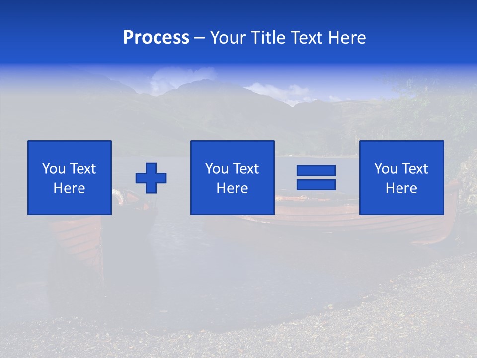 Landscape Lake England PowerPoint Template
