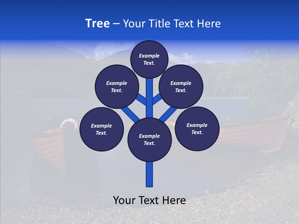 Landscape Lake England PowerPoint Template