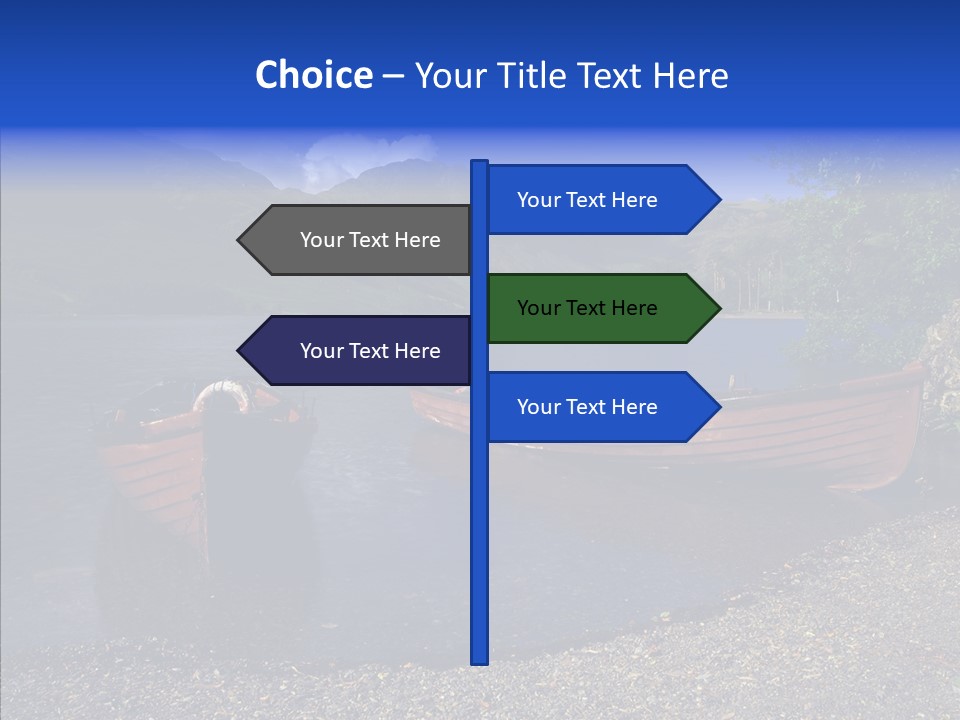 Landscape Lake England PowerPoint Template