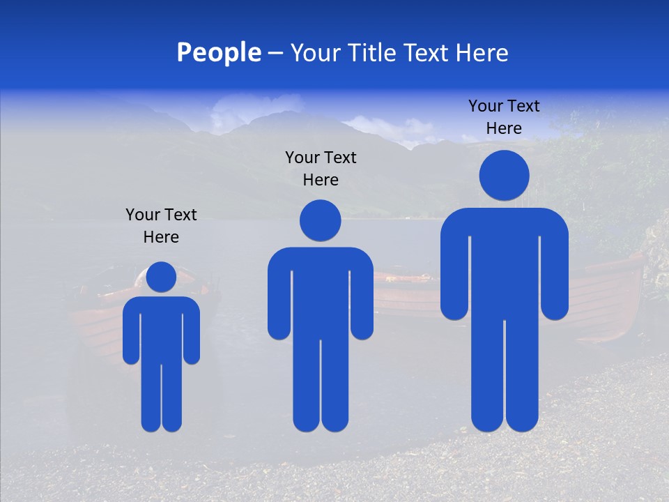 Landscape Lake England PowerPoint Template