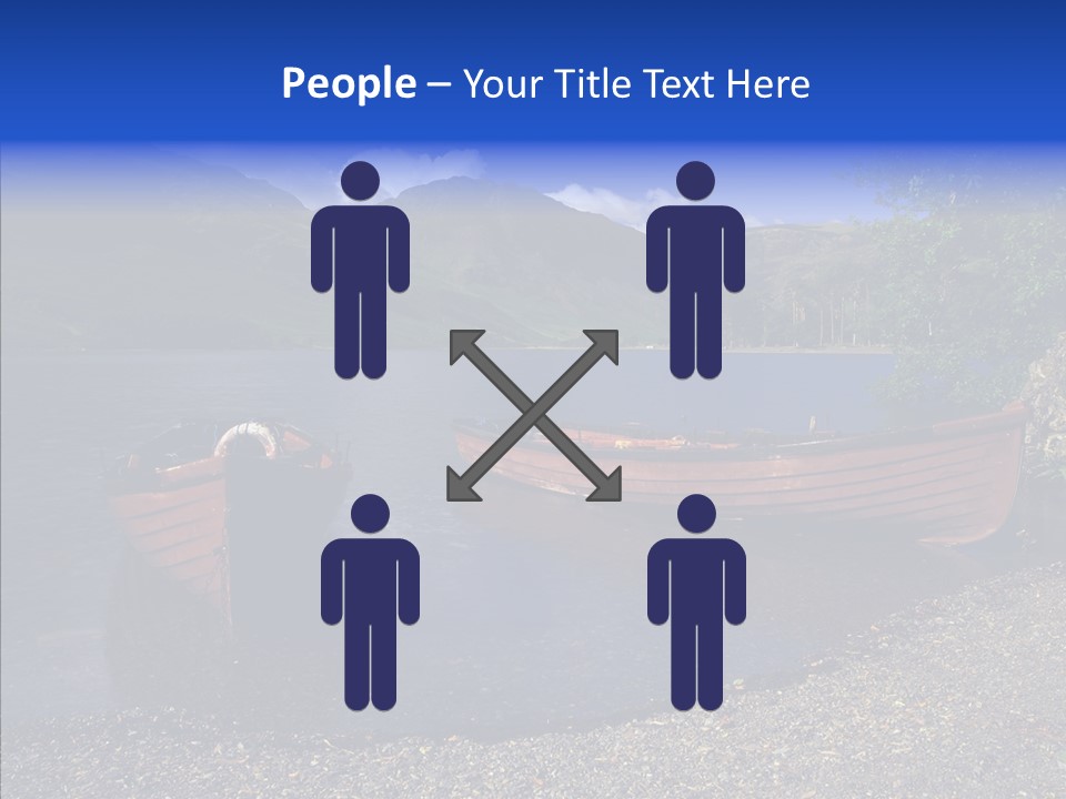 Landscape Lake England PowerPoint Template