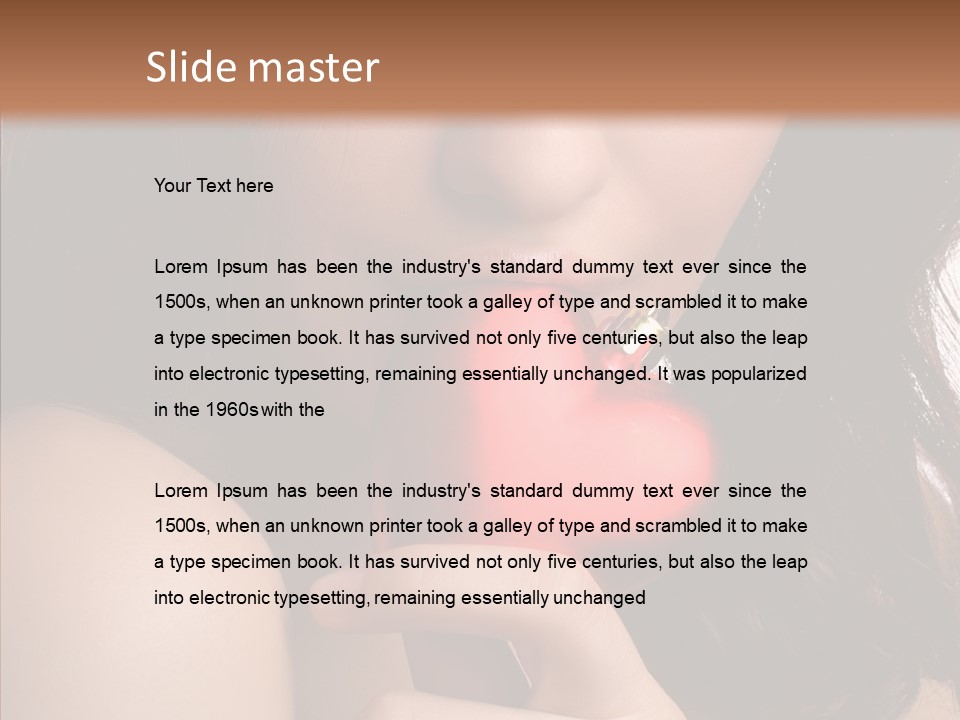 Adult Attractive Clean PowerPoint Template