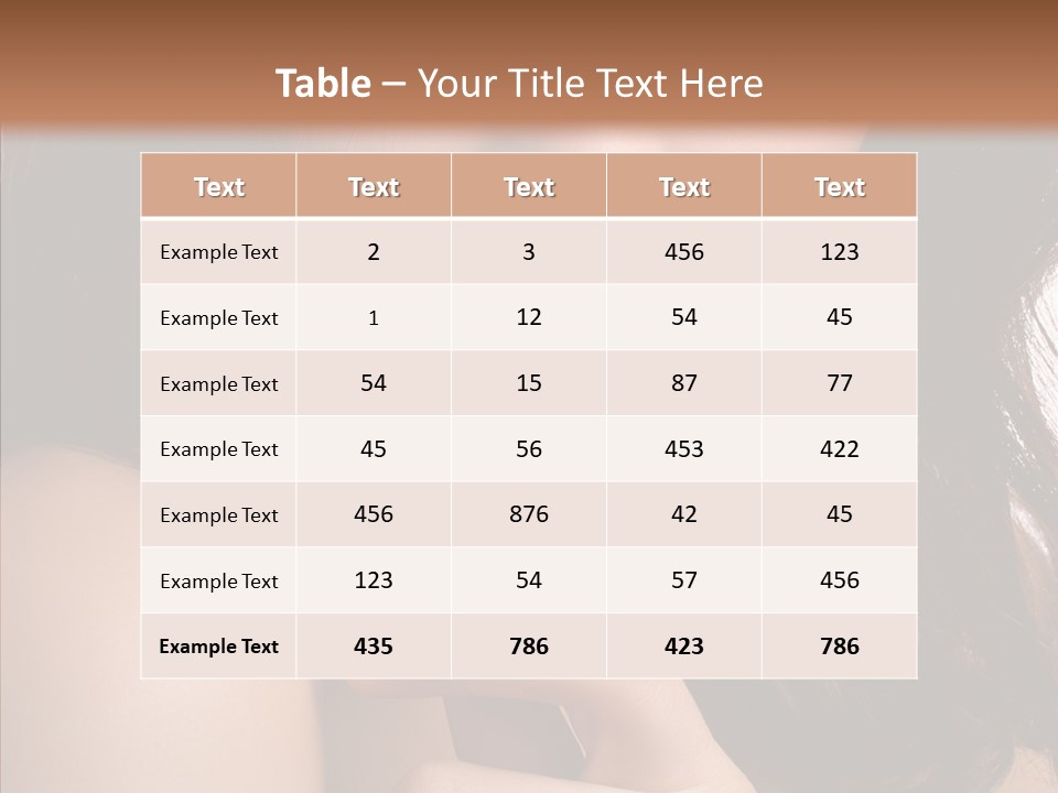 Adult Attractive Clean PowerPoint Template