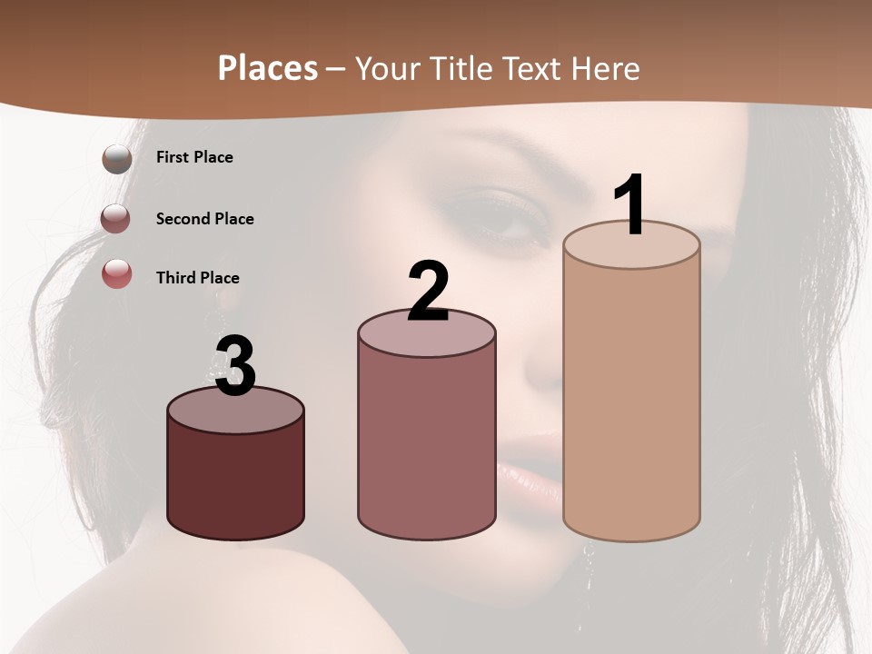 Attractive Clean Curly PowerPoint Template