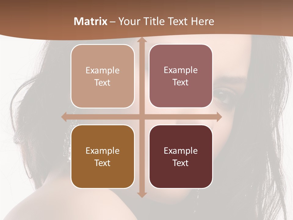 Attractive Clean Curly PowerPoint Template