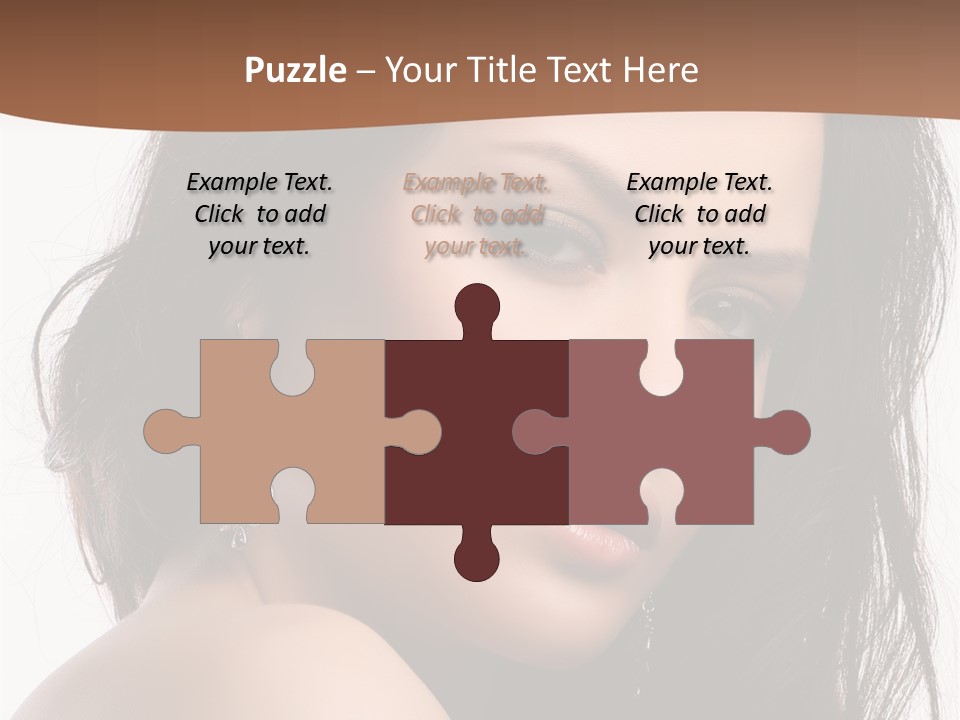 Attractive Clean Curly PowerPoint Template