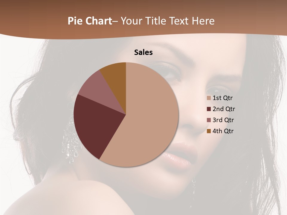 Attractive Clean Curly PowerPoint Template